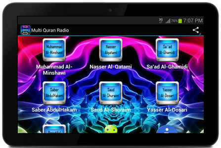 Free Islamic Software - Qur'an Reciter -Quran & Haddith - Prayer Times