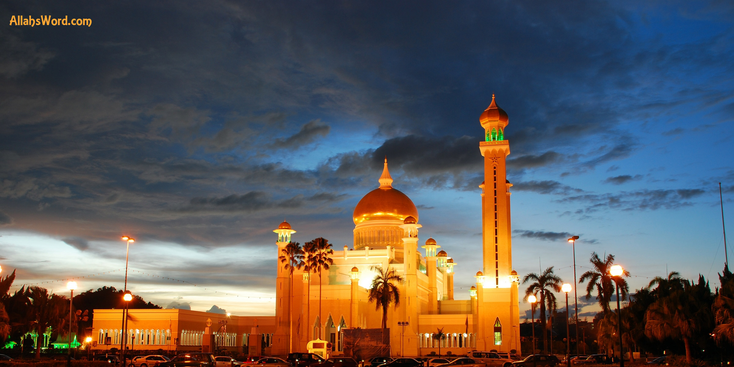 Mosque Sunset Masjid HD Wallpaper